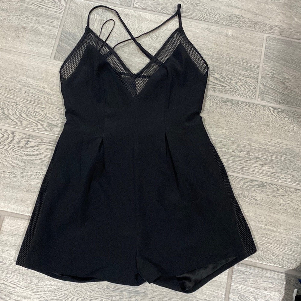Kendall & Kylie black romper